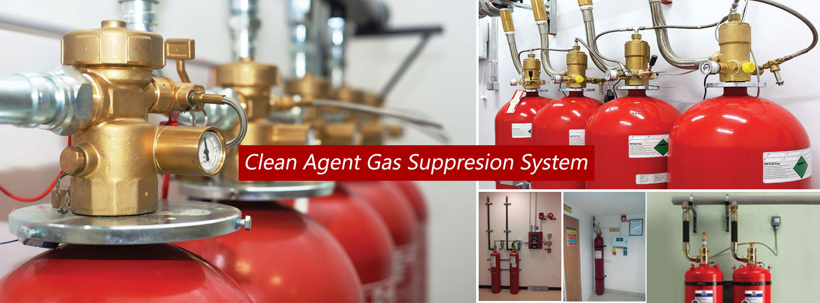 Clean Agent Gas Suppression System