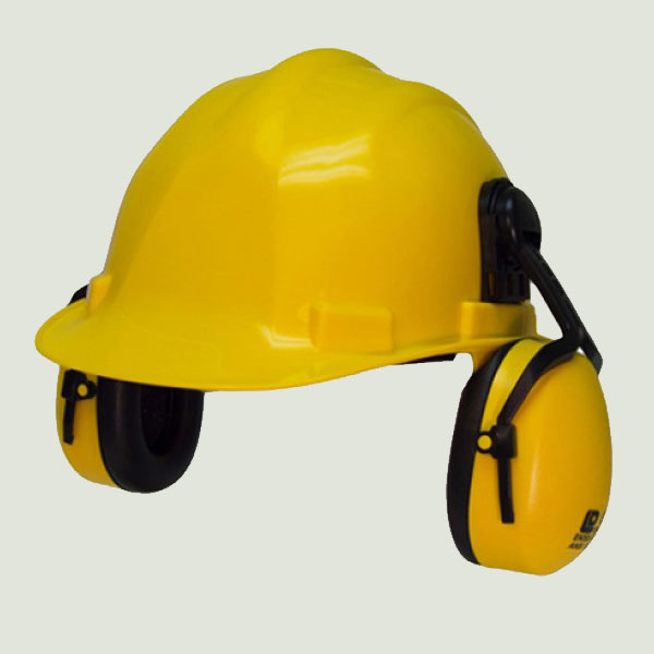 Safety Helmet With Earmuff